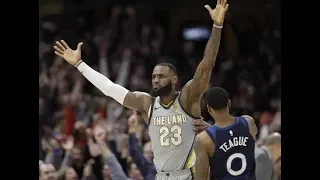 Minnesota Timberwolves at Cleveland Cavaliers | Feb 7 2018 | COMES DOWN TO FINAL SECONDS!