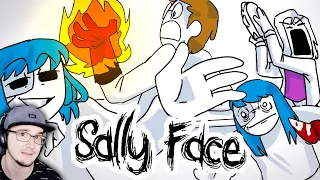 ВЕСЬ САЛЛИ ФЕЙС ЗА 6 МИНУТ ( АНИМАЦИЯ SALLY FACE ) ► ТОВАРИЩ КУЯШ ЧАСТЬ 4 | Реакция