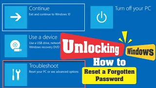 Windows 10 Reset Administrator password of windows without Losing Data
