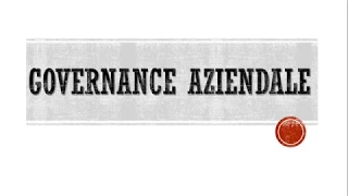 Governance Aziendale