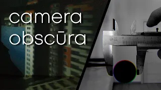 Превращение комнаты в фотокамеру. Камера обскура | Turn a room into a pinhole camera. Camera obscura