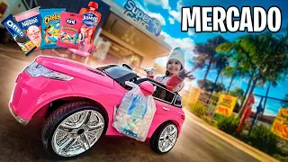 FUI NO MERCADO DE LAND ROVER FAZER COMPRAS 😍🍓🥤🍩🍾