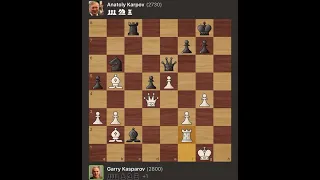 Garry Kasparov vs Anatoly Karpov • World Championship Match, 1990