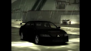 MITSUBISHI LANCER Evolution VIII vs Ford MUSTANG GT - Sprint - Need for Speed™ Most Wanted