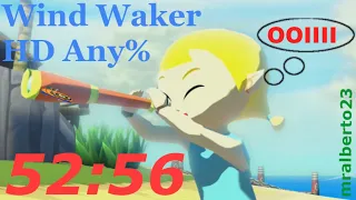 Wind Waker HD Any% in 52:56