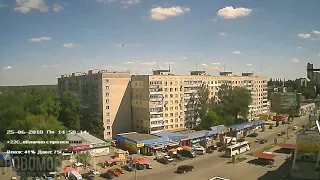 Timelapse 25-06-2018 - Новомосковск, Украина