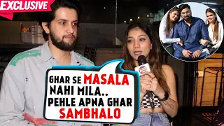 Vivek & Khushi Choudhary REACTS To FIGHT With Youtuber Armaan Malik | Exclusive