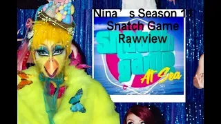 NINA'S RPDR SEASON 11 SNATCH GAME RAWVIEW EP 8