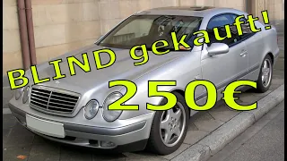 Blind gekauft! 250€ CLK 320 mit 445.000 KM! Geht das?! | GM Service Nagel