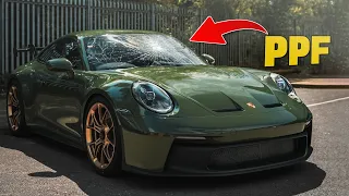 Protecting a Nato Olive GT3 & Saving it's Windscreen With a New product