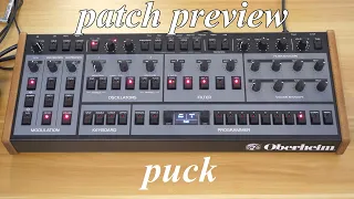 Oberheim OBX8 Patch Preview