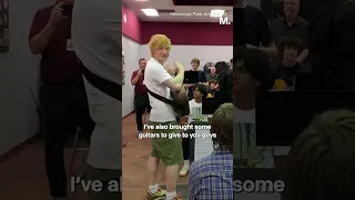 Ed Sheeran surprises high school students #edsheeran #surprise #edsheeranmusic #wholesome #sweet