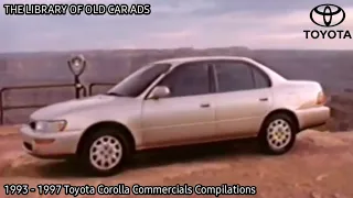 1993 - 1997 Toyota Corolla Commercials Compilations (Part 4)