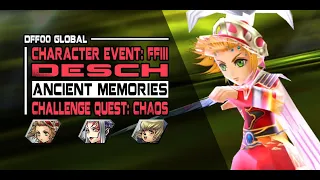 [DFFOO GL] Ancient Memories (Desch Event): CHALLENGE QUEST - OK/Ultimecia/Shantotto