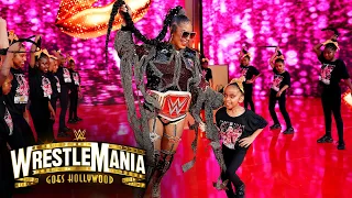 Bianca Belair WrestleMania entrance with “The Divas of Compton”: WrestleMania 39 Sunday Highlights