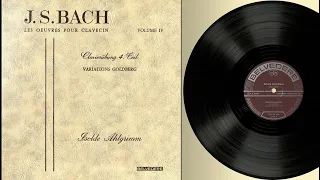 Isolde Ahlgrimm (harpsichord)  J.S. Bach Goldberg Variations BWV 988 (1965 version)