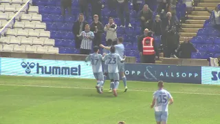 Coventry City v Fleetwood Town highlights