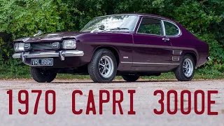 1970 Ford Capri 3000e goes for a drive