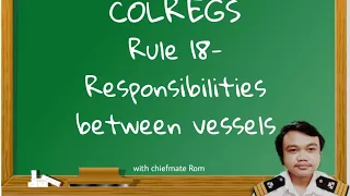 Colreg-Rule 18 explaination