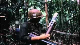 Soldiers of the 1st Air Cavalry Division of the US Army in Cambodia, seizing a No...HD Stock Footage