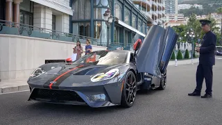 SUPERCARS Monaco 2022 - Ford GT, Ferrari 812SF x4, McLaren 765LT, Lamborghini Aventador Ultimae, SVJ