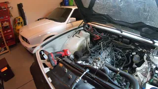 Bmw Turbo E28 build update, hydro boost delete, vacuum booster install etc.