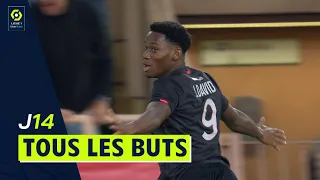 Tous les buts de la 14ème journée - Ligue 1 Uber Eats / 2021-2022