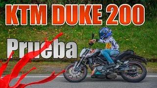 KTM DUKE 200 Test Ride | Prueba