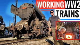 Operating WW2 Steam Trains in Bosnia | 🚂 Kriegslok | Locomotives