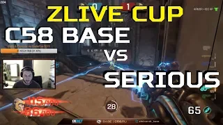 c58*BASE vs Serious ( Zlive cup 1/4) – Quake Champions