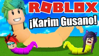 Karim Gusano Mutante en Roblox | WormFace Roblox | Juegos Karim Juega