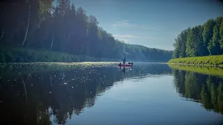 Сплав по реке с ночёвкой. Никогда такого не было и вот опять!