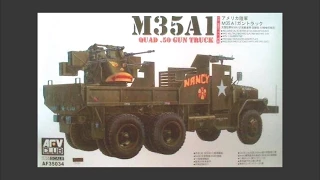 AFV Club 1/35 M35A1 Quad .50 Gun Truck