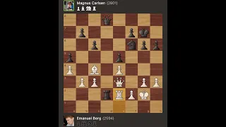 Emanuel Berg vs Magnus Carlsen | Bn Bank - Blitz Ko, Norway 🇳🇴 2009