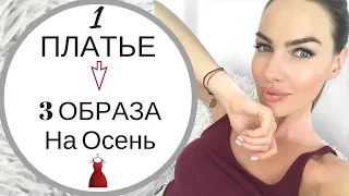 БАЗОВЫЙ ОСЕННИЙ ГАРДЕРОБ: Осенние Образы с платьем ! что носить осенью blogonheels