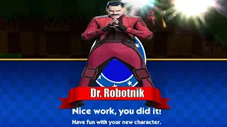 Sonic Dash - New Character Unlocked Dr Robotnik Mod All Characters Run Gameplay