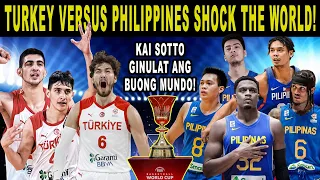 GILAS PILIPINAS vs TURKEY - Pilipinas Sotto Sobrang Lakas! 2k Simulation Game!