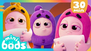 Time for Bed | Minibods | Mini Oddbods | Baby Oddbods | Funny Cartoons For Kids