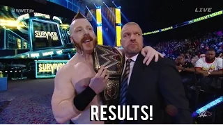 SHEAMUS CASHES IN MONEY IN THE BANK! WWE Survivor Series 2015 Result!