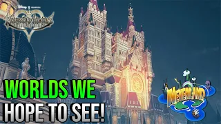 Kingdom Hearts Missing Link.. 5 Worlds We Would Like To See!