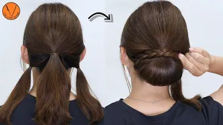 【updo hairstyles】Easy bun hairstyle // Hair Tutorials // chinon // hair stylist