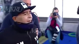 Опубликовано последнее видео Диего Марадоны перед смертью