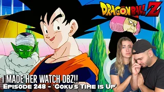 GOKU SHOWS GOTEN & TRUNKS HOW TO BECOME SUPER SAIYAN 3!! Girlfriend's Reaction DBZ Episode 248