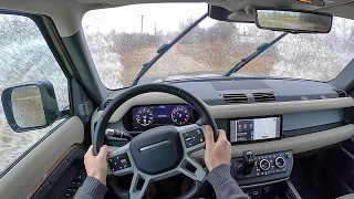2020 Land Rover Defender - POV On/Off-Road Drive (Binaural Audio)