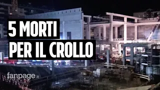 Crollo supermercato a Firenze, 5 morti: pompieri al lavoro tutta la notte