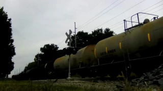 Grand Elk Freight Train heads Southbound into Norfolk Southern's Elkhart Railyard