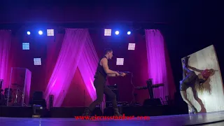 Circus Stardust Agency Presents Knife Throwing, Dance on Wheels & Comedy Juggling Circus Act 01784
