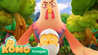 Papai galo Tari + Mais episódios | Komo, O Pintinho Carinhoso - Animação