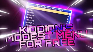 Gta 5 Online Mod Menu Pc | Kiddions Mod Menu | Download Free 2022