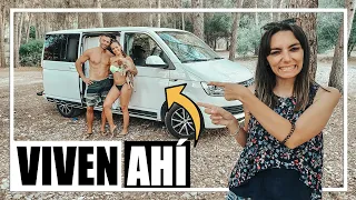 Viajar en una Volkswagen Multivan SIN HOMOLOGAR | Camperización ECONÓMICA 🚐 VW T6 Vantour [Español]